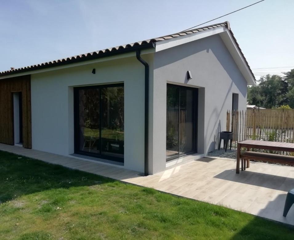 Charmante Maison Neuve Au Lac D'Hourtin Exterior foto